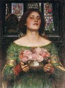 John William Waterhouse Gather Ye Rosebuds While Ye May... oil